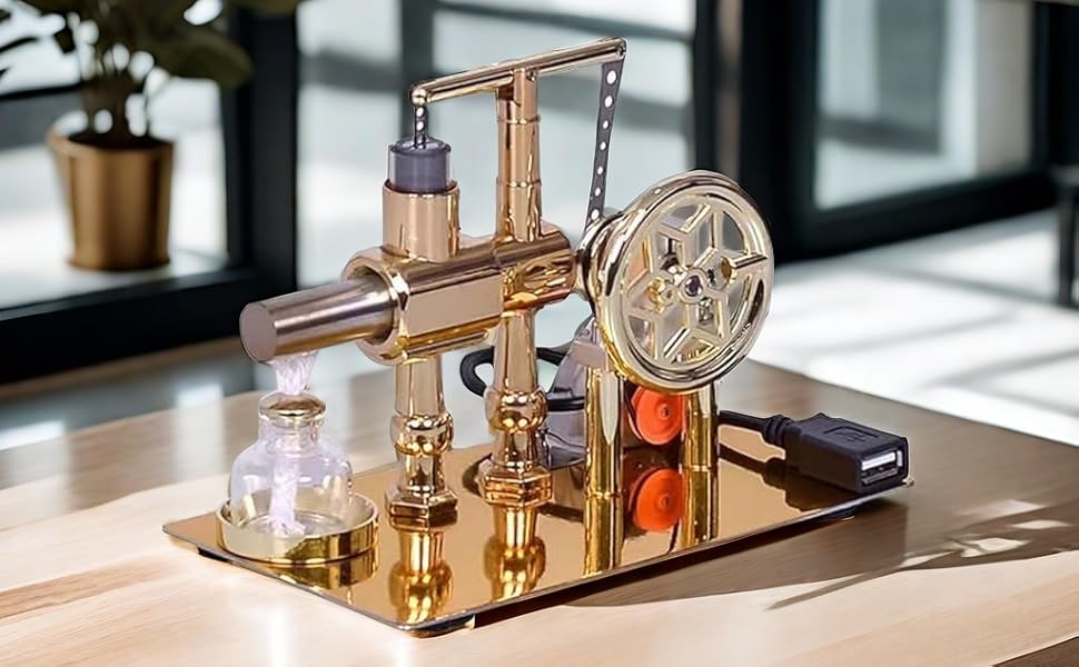 Hot Air Stirling Engine Motor