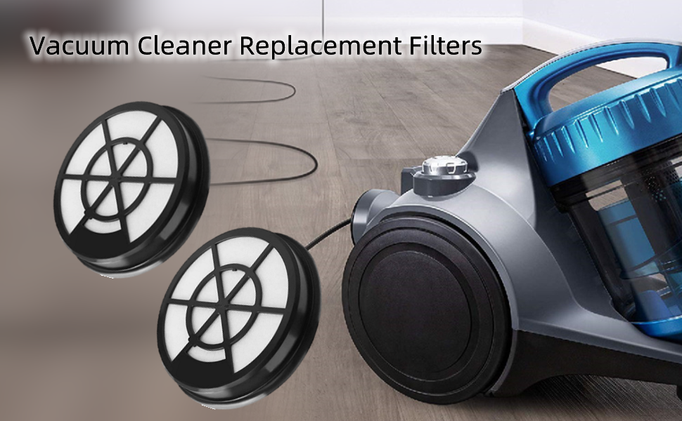 MOOTVGOO 2 Pack Vacuum Filters Replacement for Eureka Whirlwind Bagless Canister