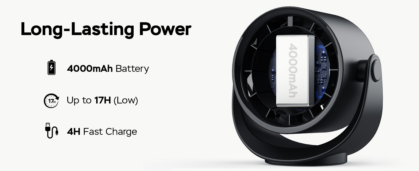 battery fan