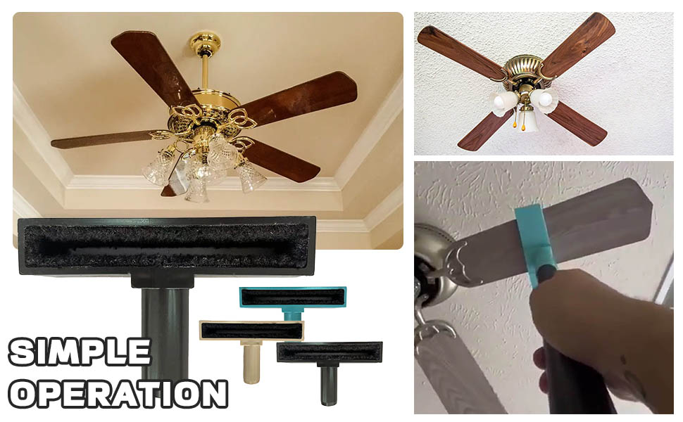 Cleaning Vacuum Cleaner, Ceiling Fan Cleaner Duster with