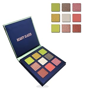 9 Farben Shine Diamond Lidschatten Make-up Pigmente Wasserdicht Shimmer Glitter Palette