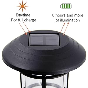 Solar Flame Pathway Lights