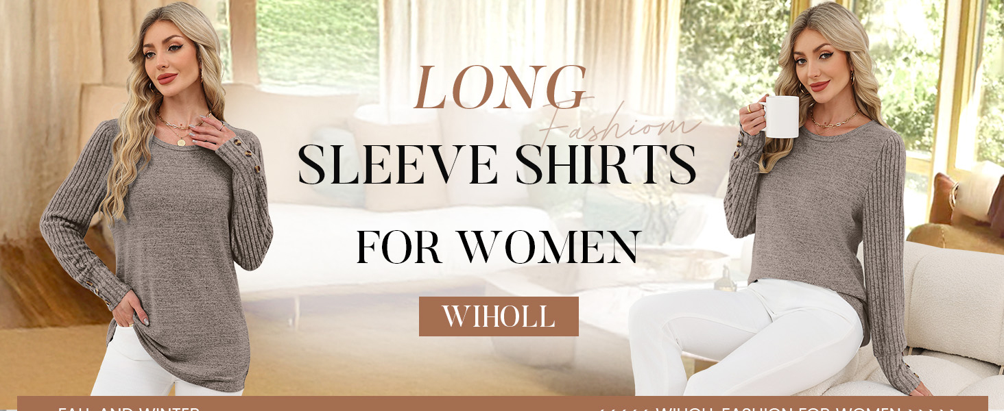 long sleeve shirts for women