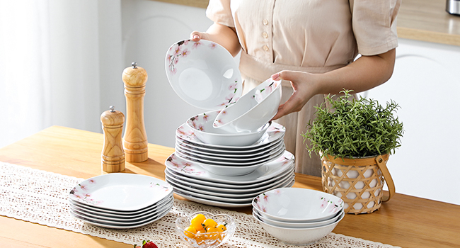 dinnerware sets for 6