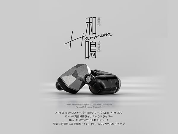 Amazon.co.jp: 水月雨 Moondrop 和鳴 - Harmon カナル型