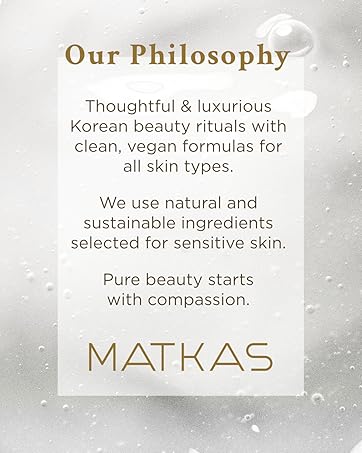 MATKAS Our Brand philosophy - Pure beauty starts with compassion