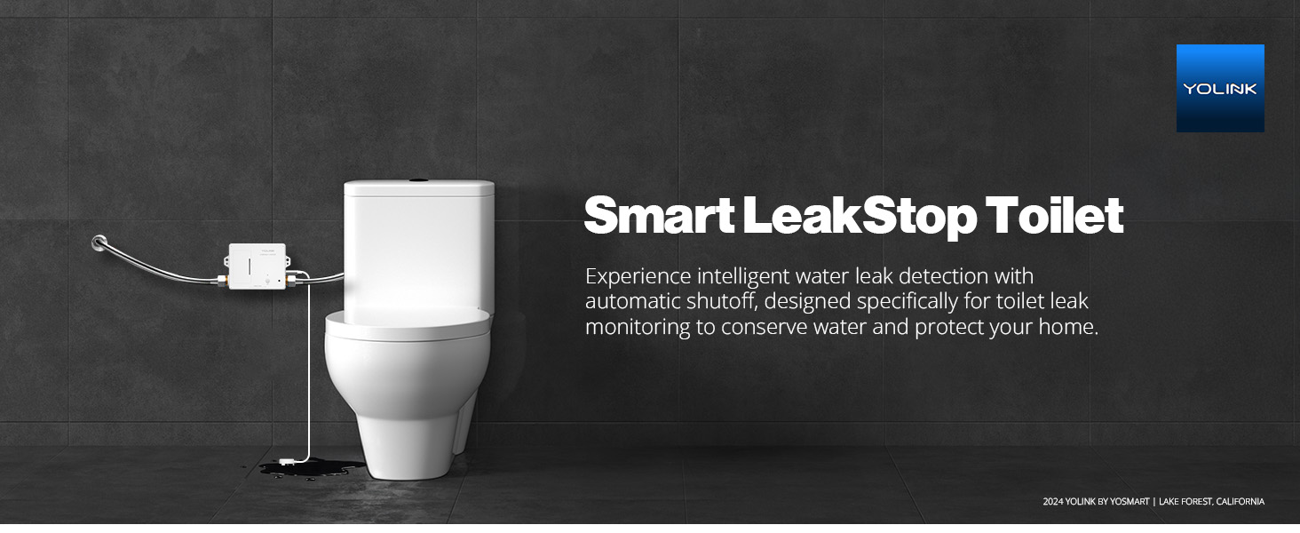 Smart LeakStop Toilet