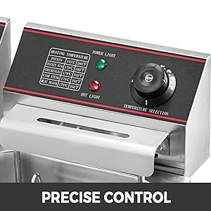 Friggitrice Elettrica Vasca Doppia 12L