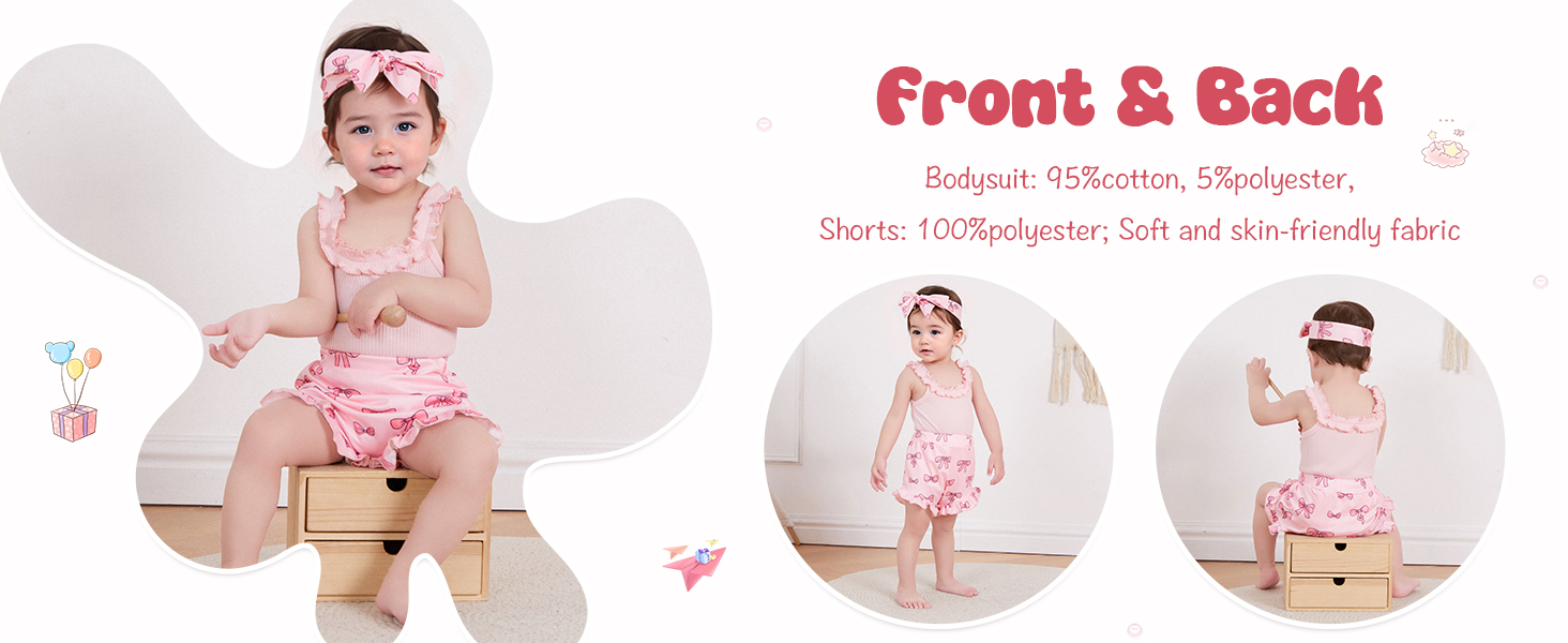 baby girl summer outfit