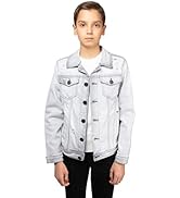 X RAY Boys Denim Jacket Washed Casual Fall Outerwear Trucker Jean Jacket