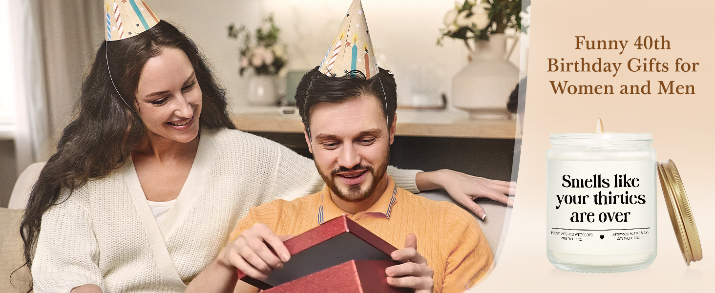 40th birthday gifts men