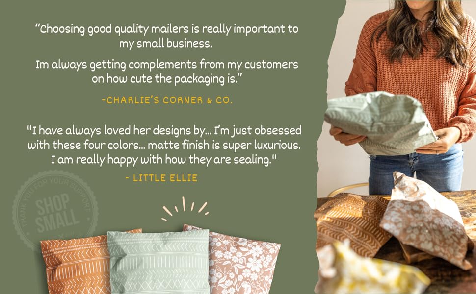 Poly Mailers 10x13 Inch 500 Pack Medium Shipping Bags