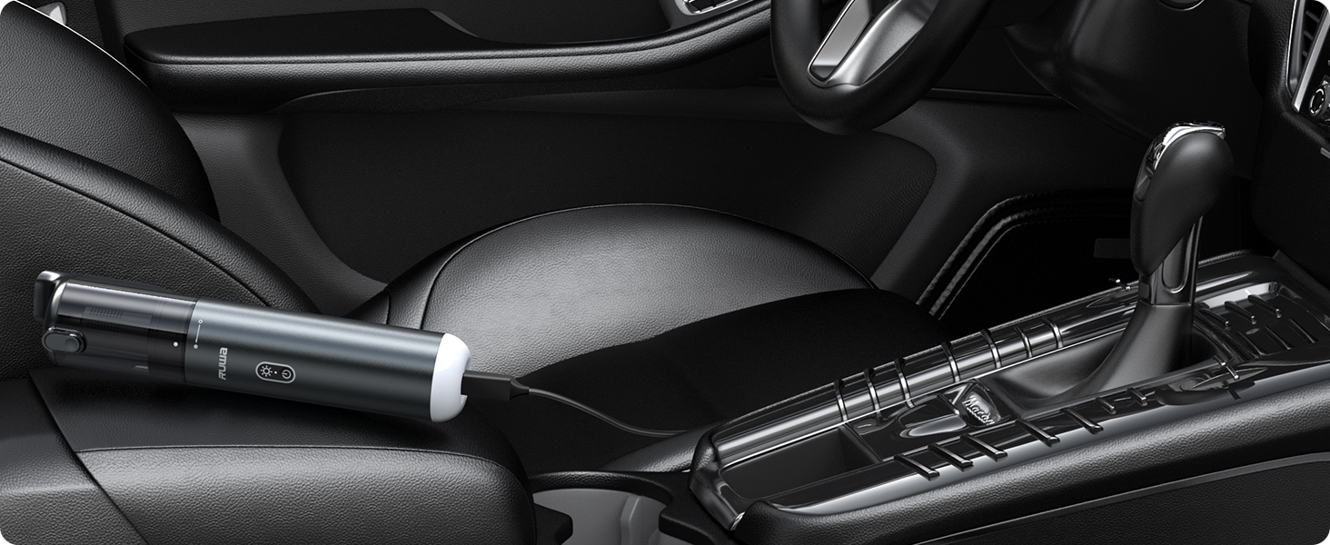 ruwa Car Vacuum Cleaner Handheld Vacuum, Cordless Hand