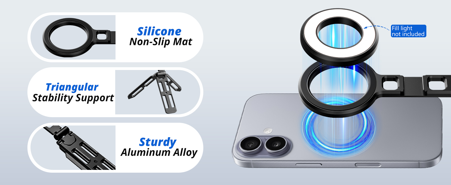 Portable Phone Holder Mini Tripod for Magsafe