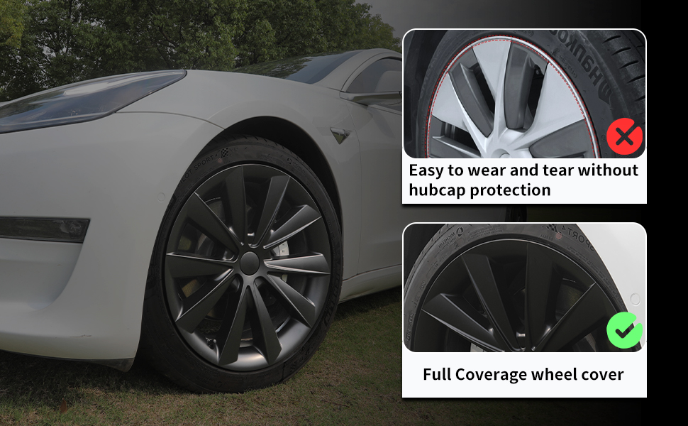 Model 3 18" Wheel Cover for Tesla Hubcaps Wheel Cover Model