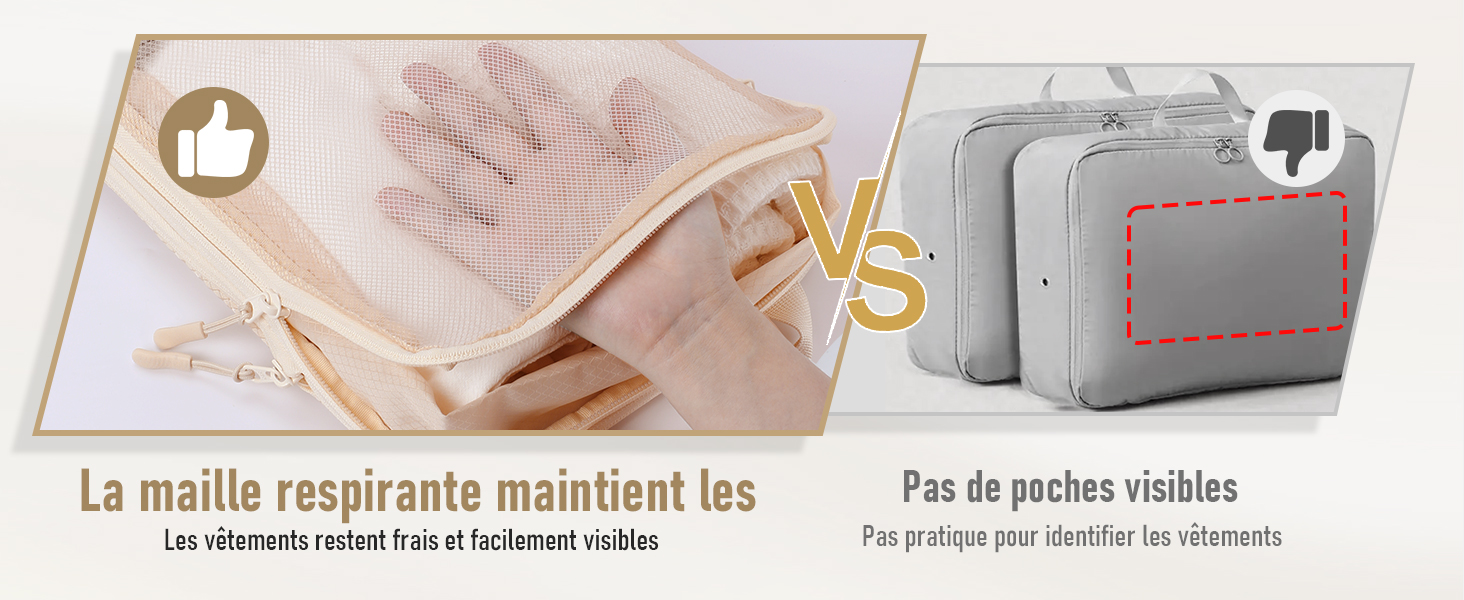 compression packing cubes