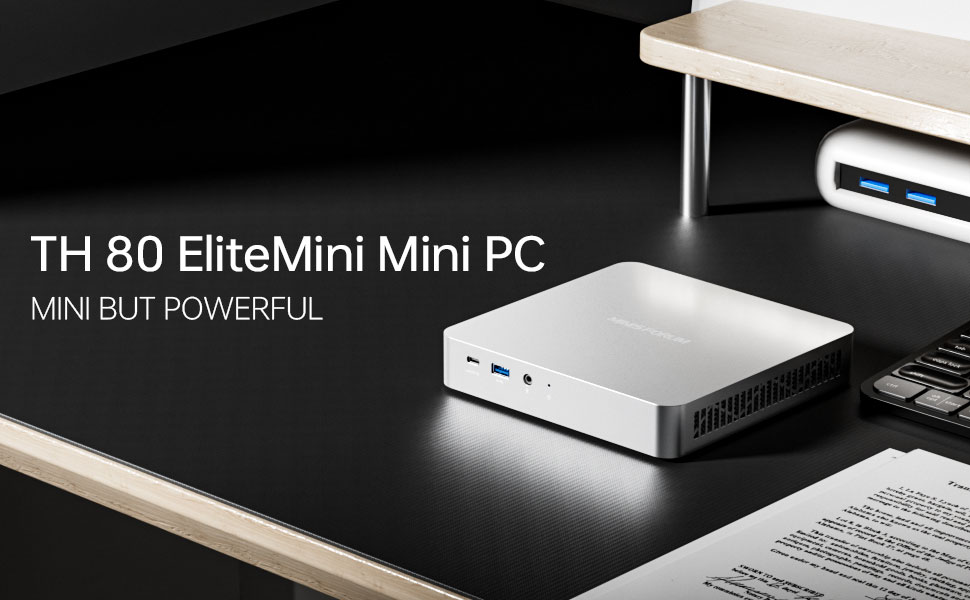 MINIS FORUM TH80 Mini PC, Intel Core i7-11800H Processor 8 Kerne