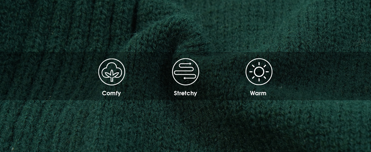 IECOii XXL Dog Sweater,Knit Big Dog Sweater Christmas,Pet Turtleneck