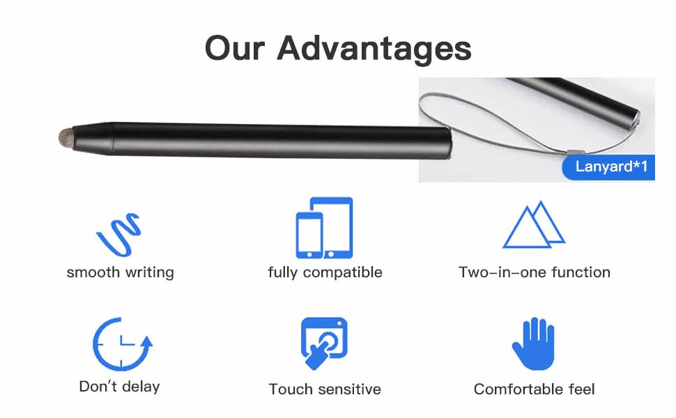 Telescopic Stylus Pen for Touch Screens