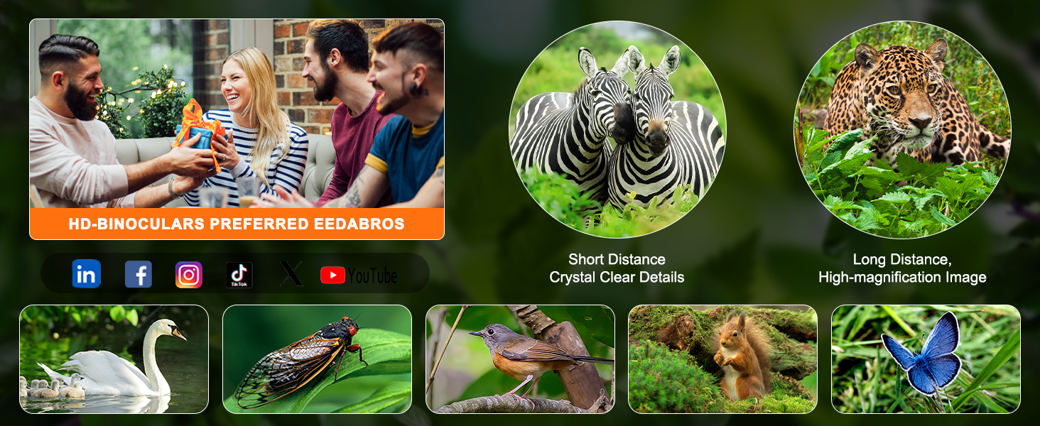 10-30x50 Zoom Binoculars for Adults