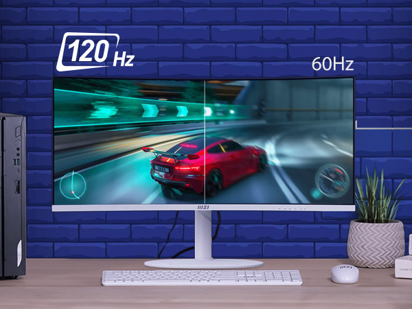 極美品! MSI 34型 Modernホワイト MODERN-MD342CQPW MSI Modern MD342CQPW 34