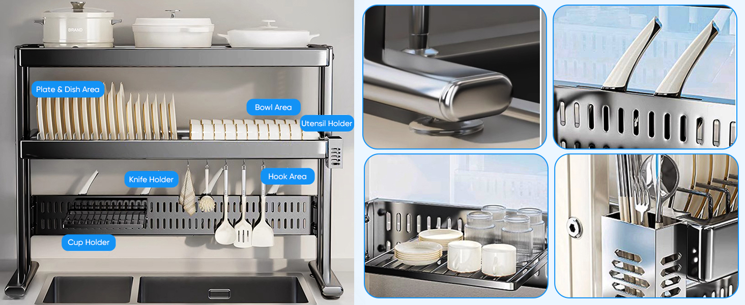 Partitioned Storage, Lightening The Load For Your Kitchen