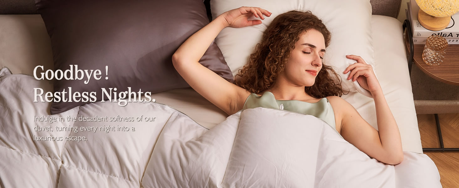 organic down duvet insert king