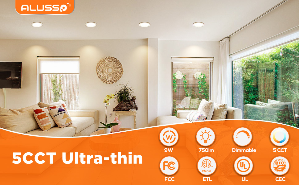 5CCT Ultra-thin LED Downlight