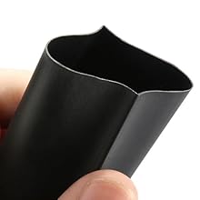 the new black plastic tube holder