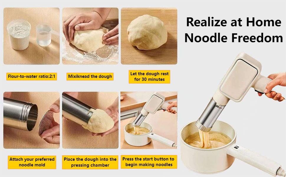 Steps for making noodles
