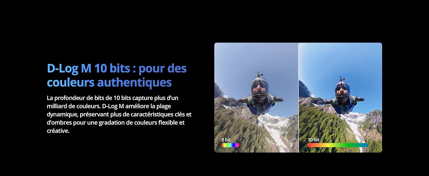 Le texte indique « Diana M 35 mm ». Deux photographies extérieures montrant des scènes herbeuses au sommet d'une colline sur fond noir.