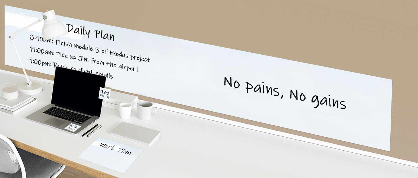 T&W SAME FILM White Board Dry EraseColorful Whiteboard