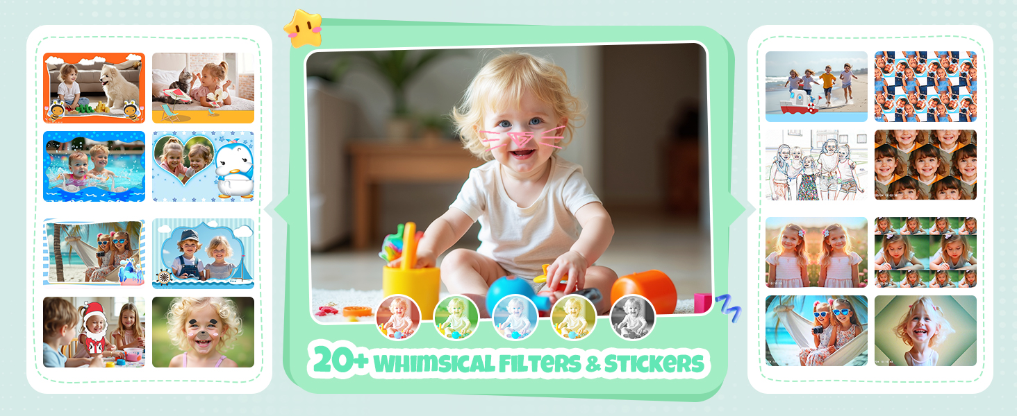 Appareil Photo Instantané Enfants