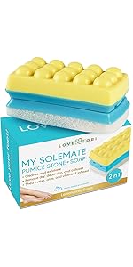 2-in-1 Pumice Stone & Soap