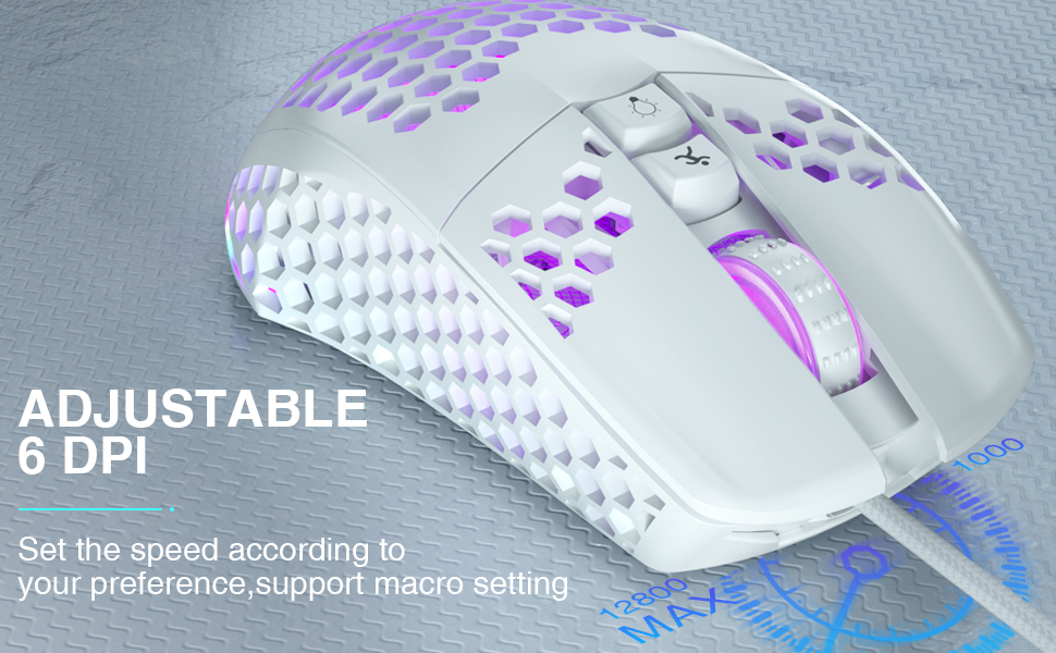 wired gaming mouse gaming mice honeycomb mouse 