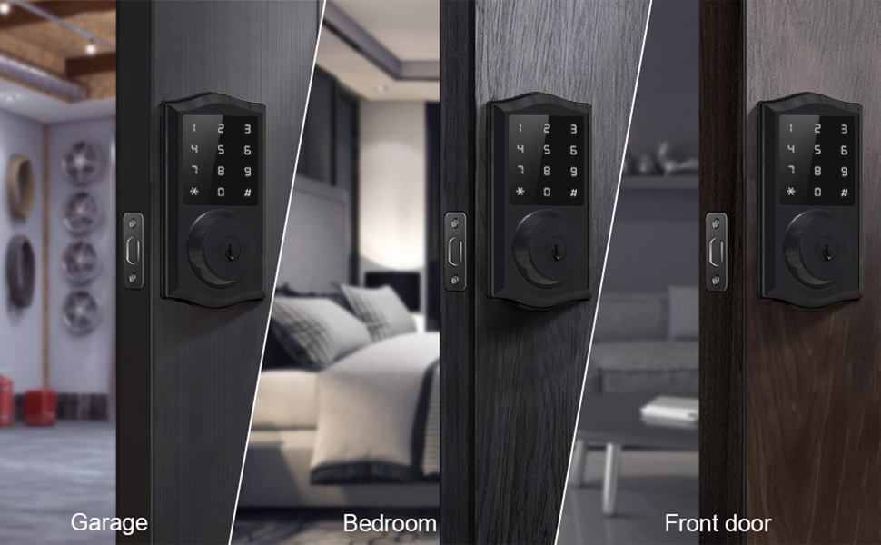 door lock with keypads