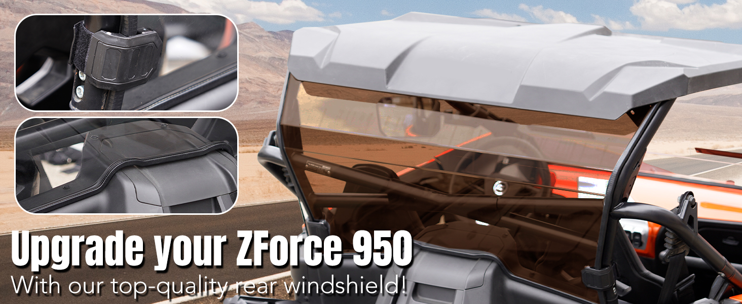CFMOTO ZForce 950 windshield