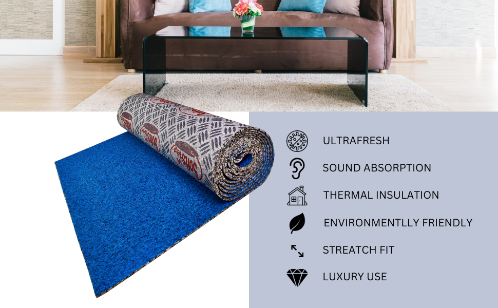 11mm Underlay Thick Rolls THE BEST UNDERLAY ON THE NET, Comfort, Sound