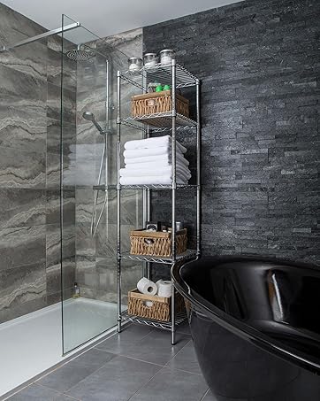 Chrome Wire Shelving