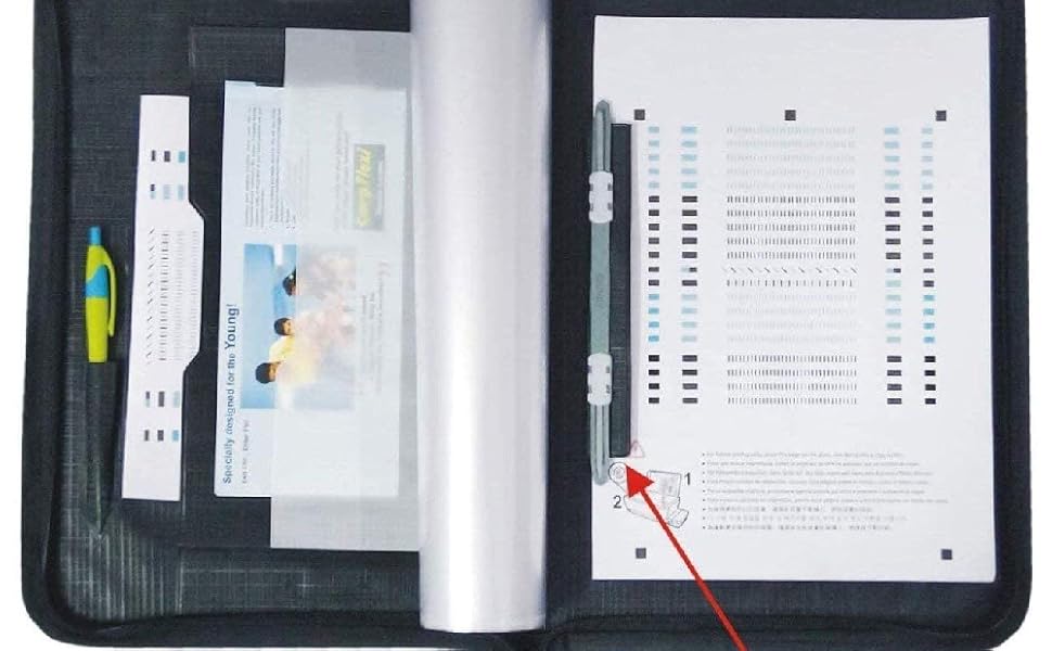 Folder File for Documents Leather Multipurpose 40 File Sleeve to Store