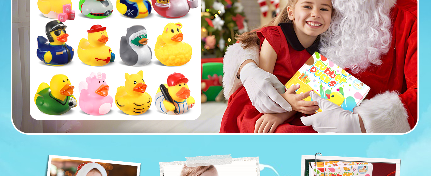 rubber ducks bath toys