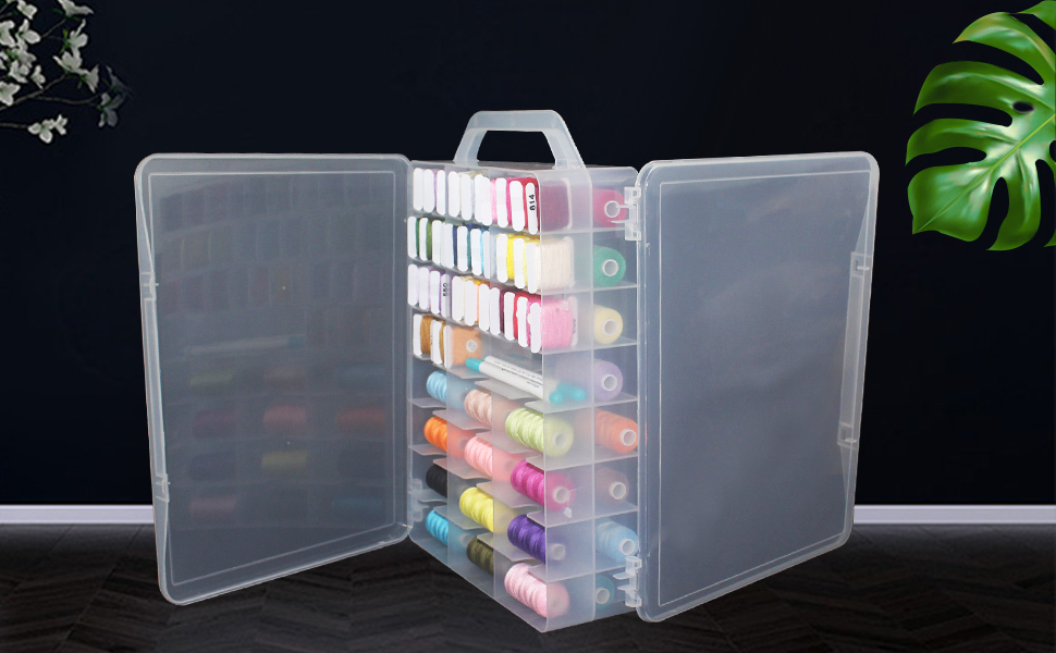 WeiMeet DoubleSided Storage Organizer 46 Grids Sewing