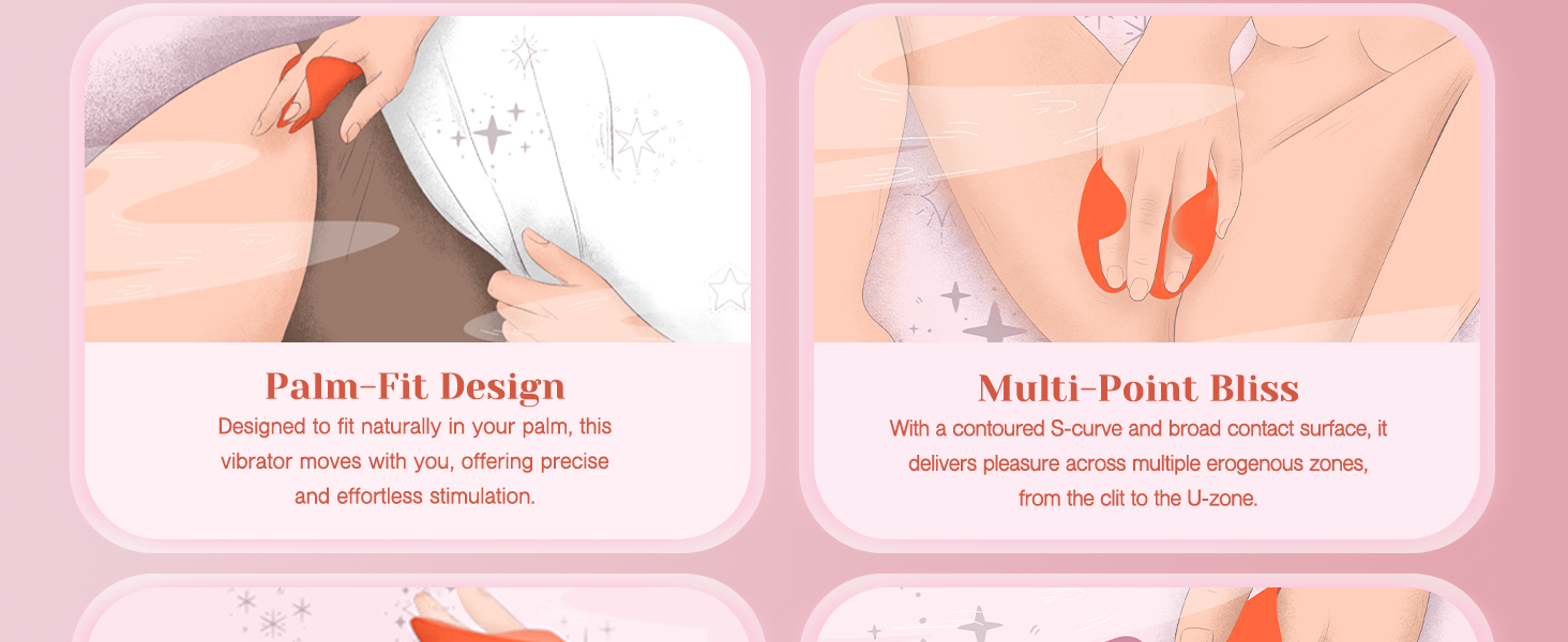 tracys dog lay on clit vibrator plam fit design