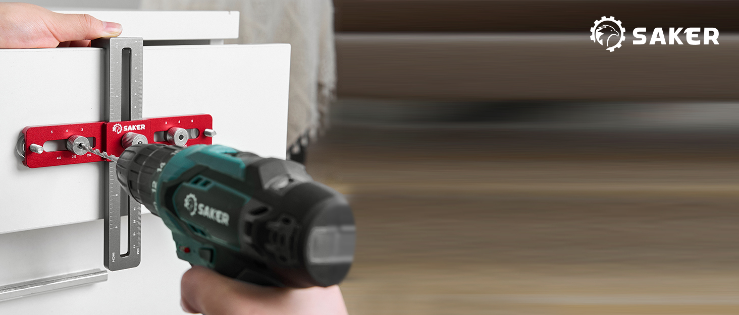 Saker Hardware Doweling Jig,Adjustable Template Tool