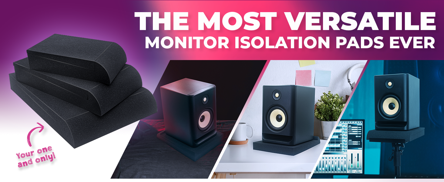 speaker isolation pad speaker foam isolation pads sound pads speaker riser sound isolation pads