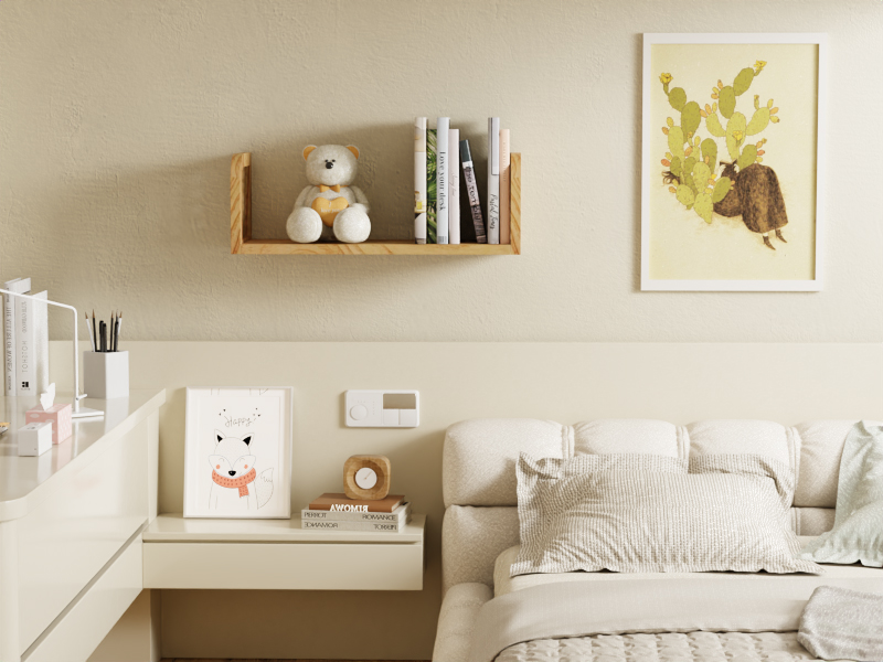 Étagère murale de rotinmfh