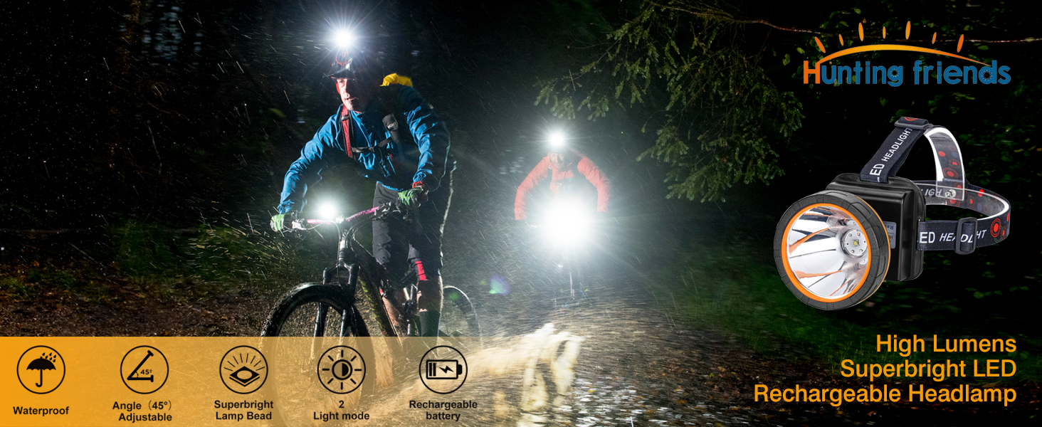 Healight headlamp hunting fishing light
