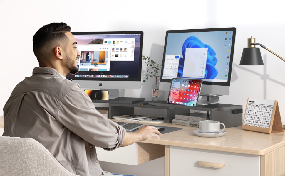 Advwin Dual Monitor Stand