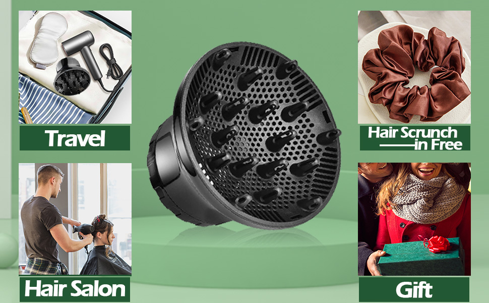 Diffuser Attachment for Hair Dryer, Hair Diffuser, Hair