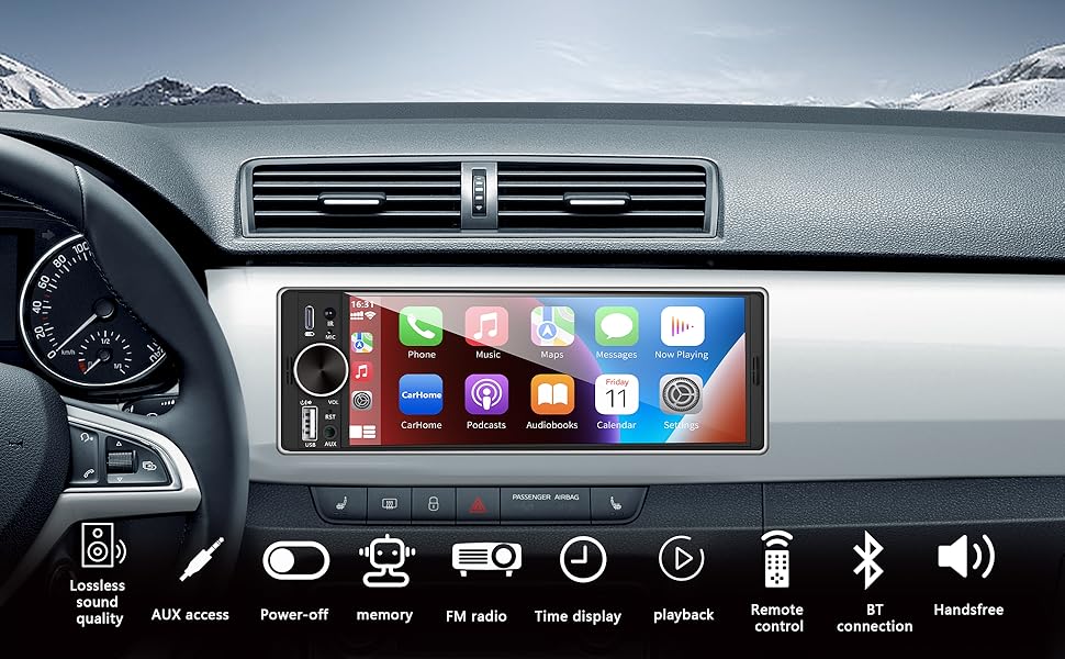 single din car radio
